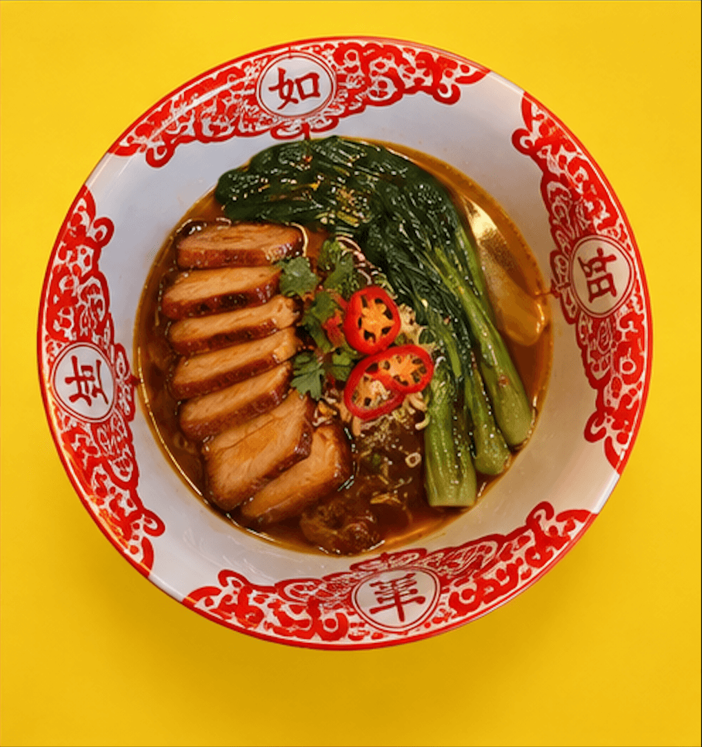 Char Siu Pork Noodle Soup